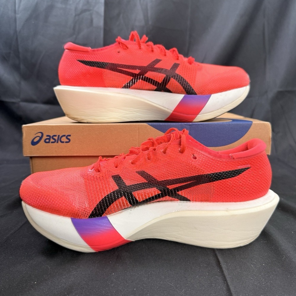 ASICS Metaspeed Edge Tokyo Flash Red Mens Size 8.5 Women's Size 10 Running Shoes - Picture 2 of 16